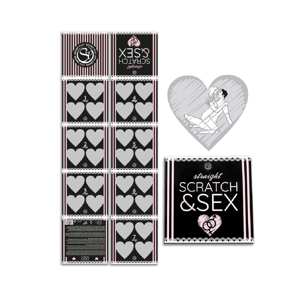 Tarjetas de rascar Scratch and Sex